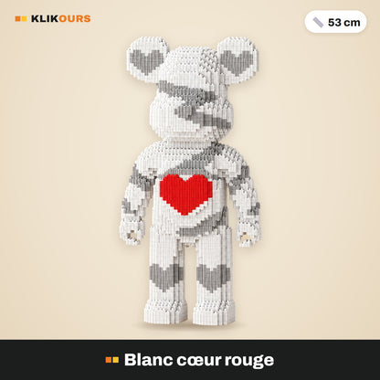 Blanc cœur rouge